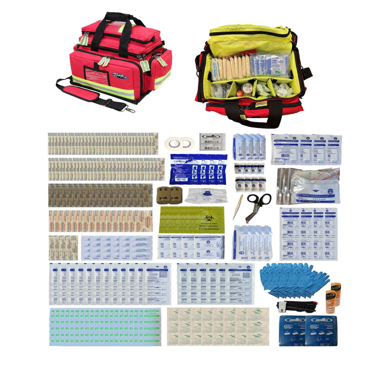 Workplace Type 3 Intermediate First Aid Kit (51–100 Workers) Kemp Bag ...