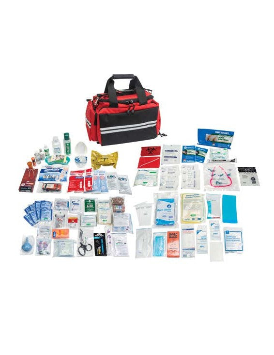 Deluxe Trauma & Crisis First Aid Kit Cordura® Trauma bag | SERVOXY INC