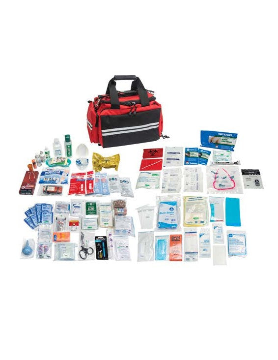 Deluxe Trauma & Crisis First Aid Kit  Cordura® Trauma bag - SERVOXY INC