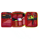 Large Soft Case First Aid Kit, Labeled Pockets LXFAK-SF-B+