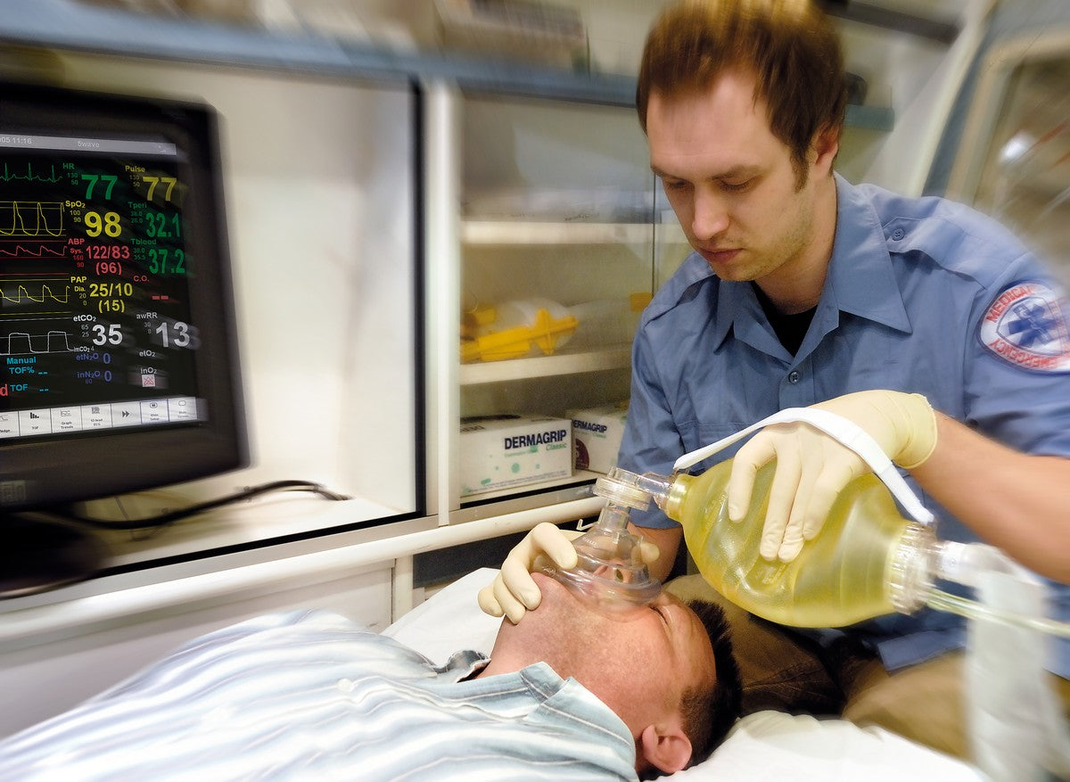 The BAG II Resuscitator Adult w/mask #5 - Servoxy Inc