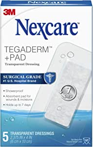 Nexcare™ Tegaderm™ + Pad Transparent Dressing - SERVOXY INC