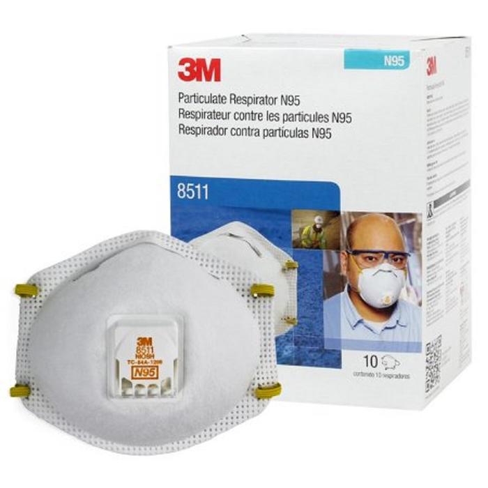3M 8511 Particulate Respirators-Non Medical - SERVOXY INC