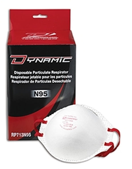 Dynamic Safety N95 Mask - Box of 20 - SERVOXY INC