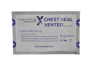 Lightning X Vented Chest Seal - SERVOXY INC