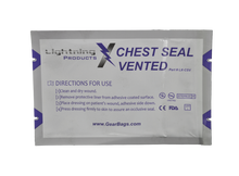 Lightning X Vented Chest Seal - SERVOXY INC