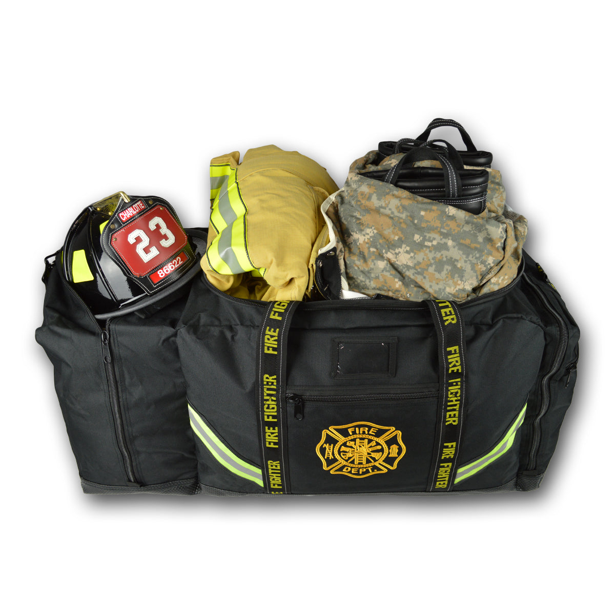 LXFB10 - 3XL Firefighter Step-In Turnout Gear Bag - SERVOXY INC