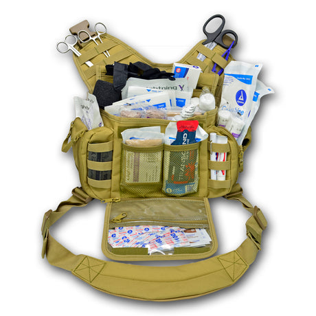 Lightning X Premium Trauma MedSling Bag w Fill Kit A - SERVOXY INC