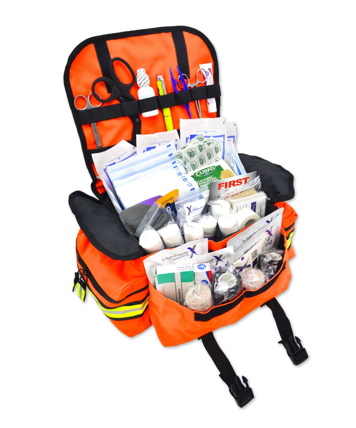 First Responder Trauma Bag w Fill Kit A Stoked - SERVOXY INC