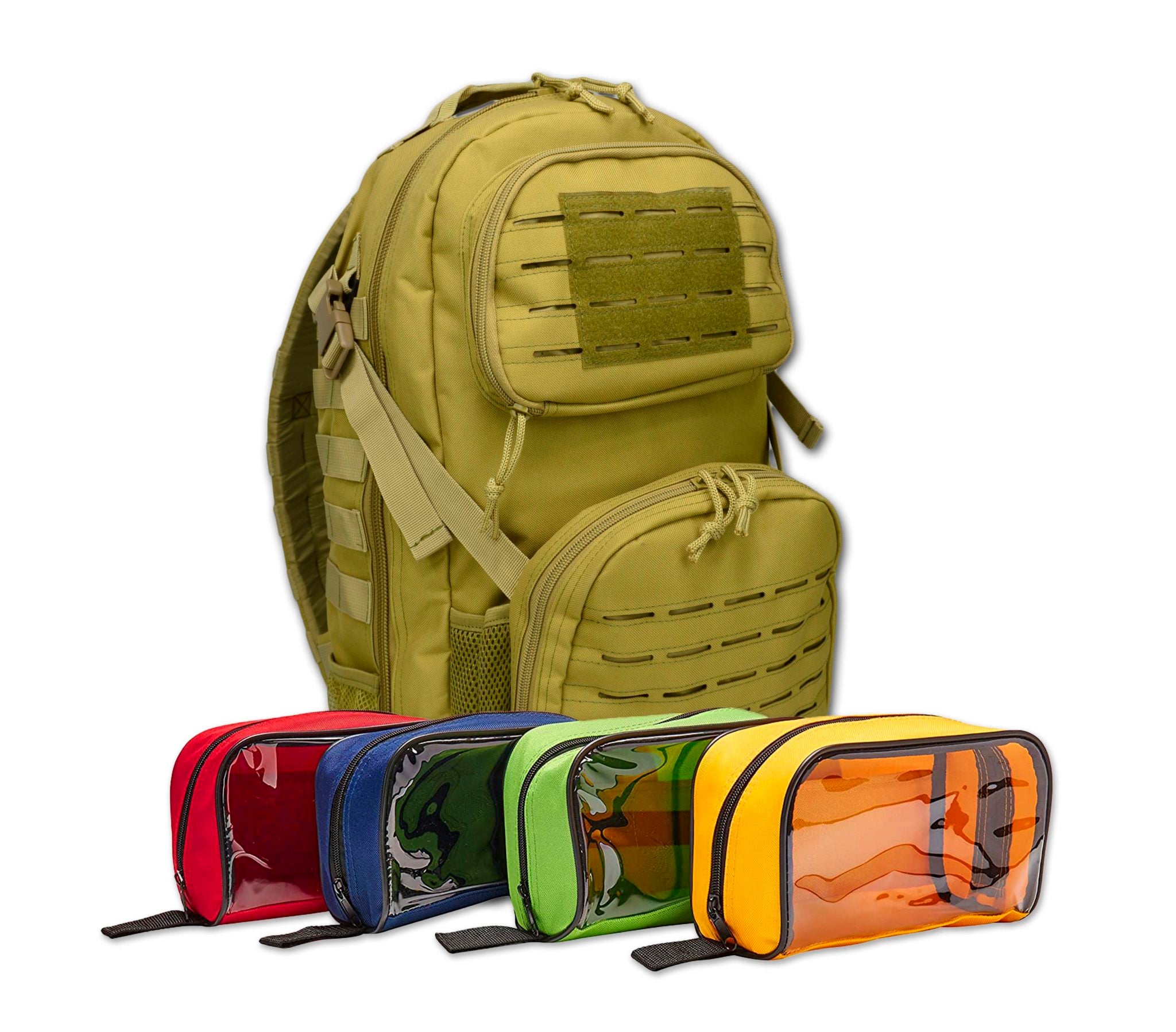 Premium tactical backpack w/ modular pouches & hydration port - SERVOXY INC