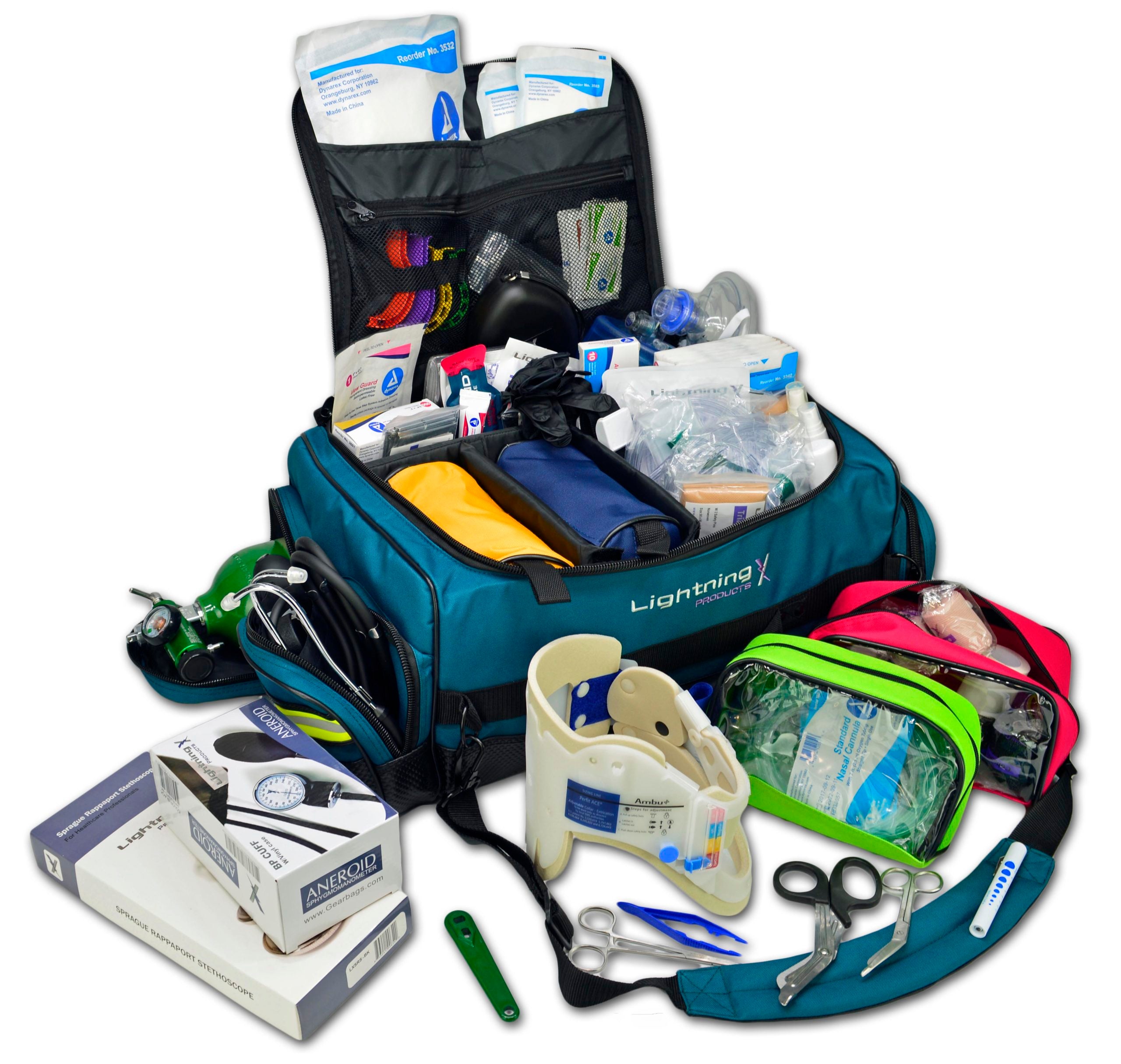 Lightning X Premium Modular ALS Trauma Bag w D Kit stocked