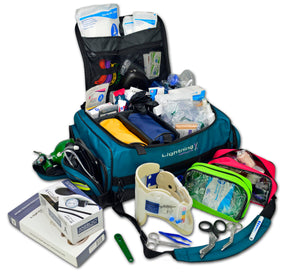 Lightning X Premium Modular ALS Trauma Bag w D Kit stocked - SERVOXY INC
