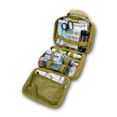 Lightning X Rip-Away Officer’s Patrol Tactical Gunshot & Trauma IFAK Kit w/Headrest Mount - SERVOXY INC