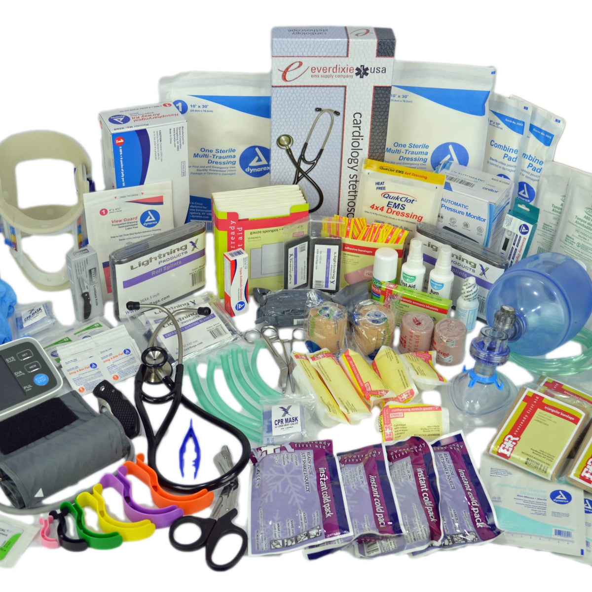 Lightning X Premium Medic First Aid Trauma Fill Kit F - SERVOXY INC ...