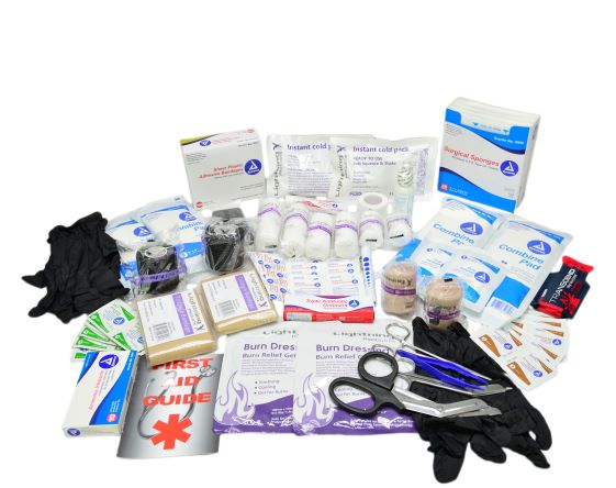 Lightning X Premium Medical First Aid Trauma Fill Kit A - SERVOXY INC
