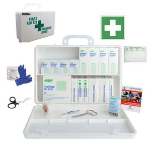 Trousse de premiers soins bilingue canadienne pour le lieu de travail et le bureau