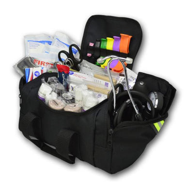 Compact First Responder Stocked Trauma Bag w Fill Kit B - SERVOXY INC