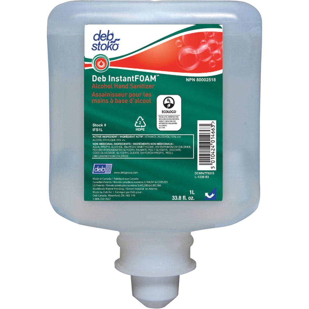 DEB Instant Alcohol Hand Sanitizer Refill Case Pack (IFS1L) - SERVOXY INC