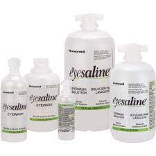 Saline Eyewash Bottles, Full Bottle, 1 oz. - SERVOXY INC