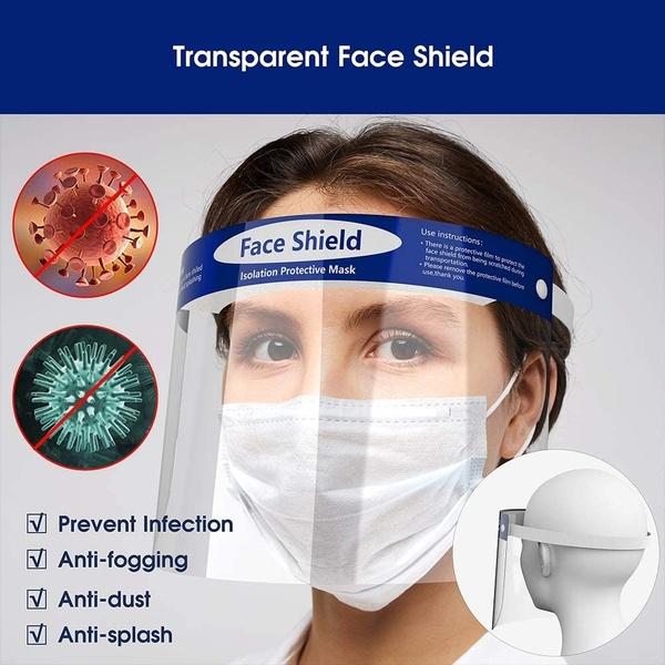 Face Shield protection for Eyes and Face - SERVOXY INC