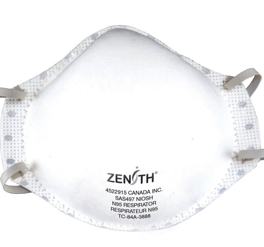 Particulate Respirators, N95, NIOSH Certified, Medium/Large - SERVOXY INC