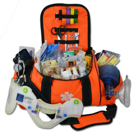 Premium Stocked First Responder Bag with Fill Kit C- SERVOXY INC