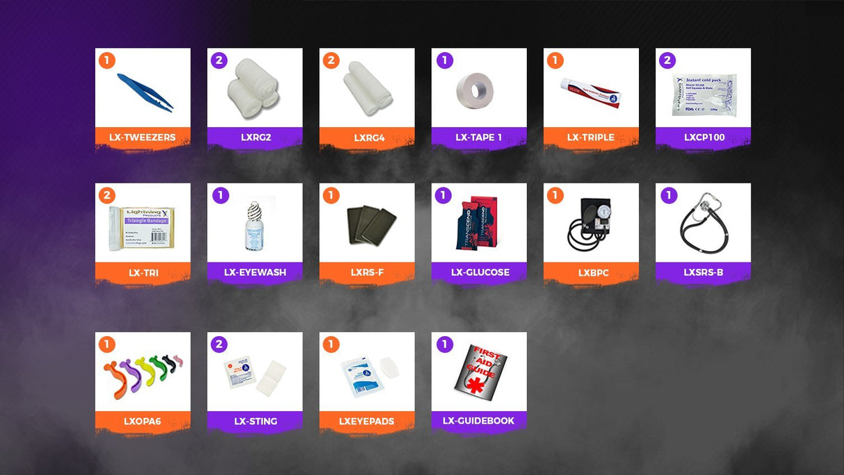 Lightning X LXMB20-SKB Small Trauma bag Stocked