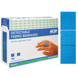 Metal Detectable Bandages, 2.2 x 7.6 cm, 100 per box - SERVOXY INC