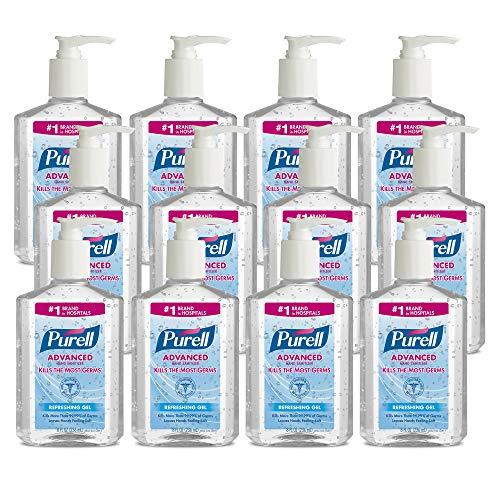 PURELL Advanced Hand Sanitizer 236 ml Case Pack (12) - SERVOXY INC