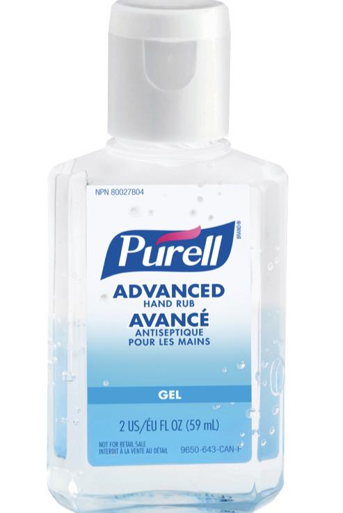 Purell advanced hand sanitizer 59 ml - SERVOXY INC
