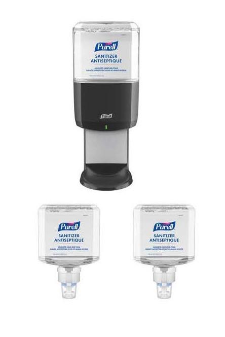 Purell ES8 Advanced Hand Rub Foam Kit, 2X Cartridge Refill - SERVOXY INC