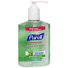 PURELL Hand Sanitizer with Aloe 9674-12 Case Pack 8 oz Pump - SERVOXY INC