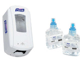 Purell LTX-12 Automatic Hand Sanitizer Dispenser Starter Kit With 2X Refill - SERVOXY INC