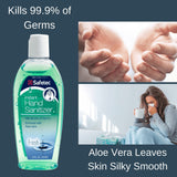 Safetec Instant Hand Sanitizer with Aloe (4oz Bottle) - SERVOXY INC