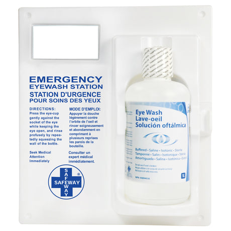 eyewash-station-single-station-with-eyewash-solution - SERVOXY INC