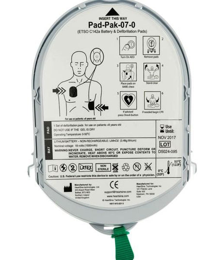 Samaritan AED Adult Pad-Pak (Battery & Pads) - SERVOXY INC