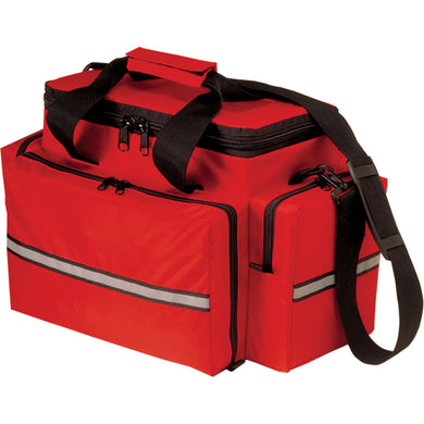 Large Nylon Trauma Bag Red with waterproof backing - SERVOXY INC