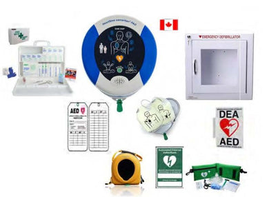 ServoxyInc-Defibrillator AED-DEA Package For Canadian Business /Office /Workplace / Arena-Pool /School-Government - SERVOXY INC