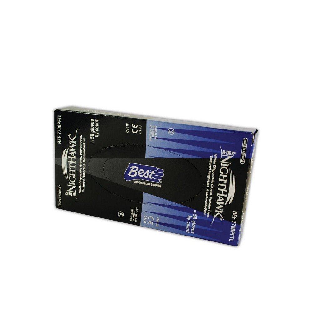 SHOWA N-Dex® Nighthawk™ Nitrile Gloves X-Large - SERVOXY INC