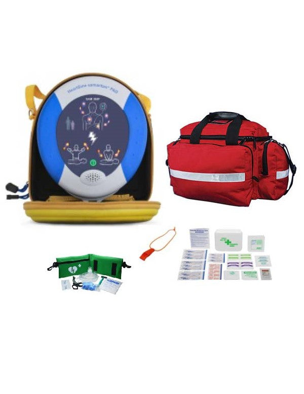 Sports AED/DEA Defibrillator with Trauma Bag - SERVOXY INC